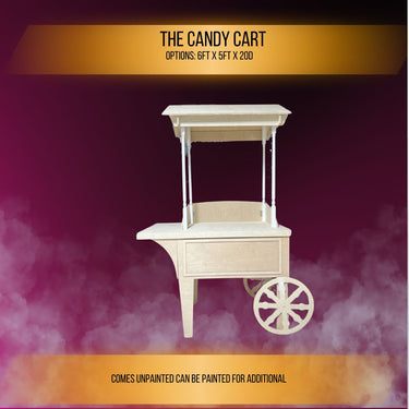 The Original Candy Cart Party Backdrop Party Decor. Back drops and Party Prop Rental Companies.